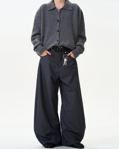 MADWITCH BLADE-CUT RELAXED TROUSERS #NR7182