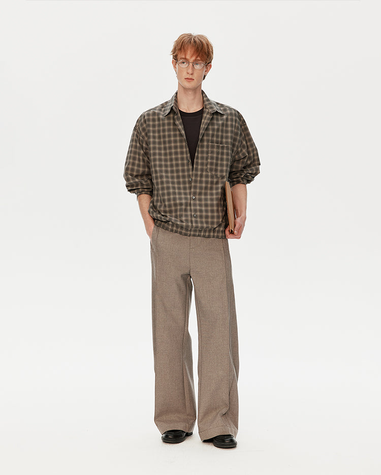 MADWITCH PLAID SHIRT #2691