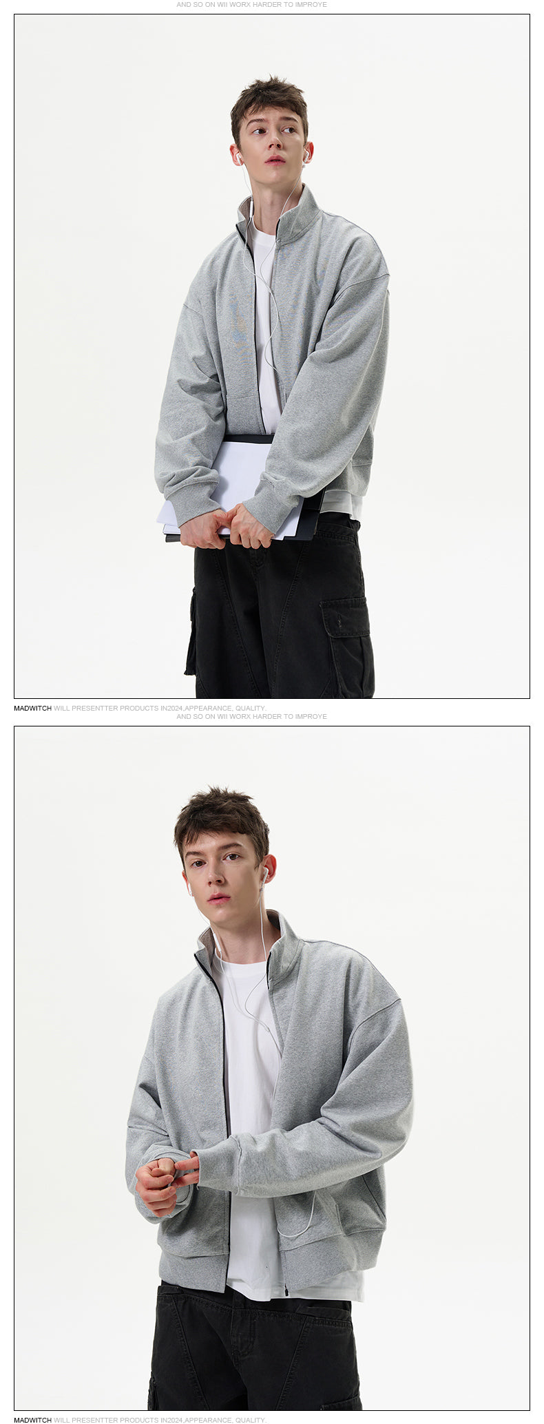 MADWITCH BASIC CASUAL JACKET #DC0136
