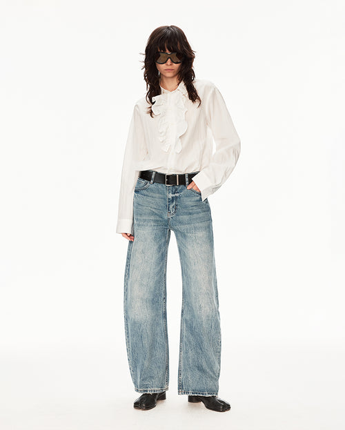 MADWIT FADED WIDE JEANS #GPC5596