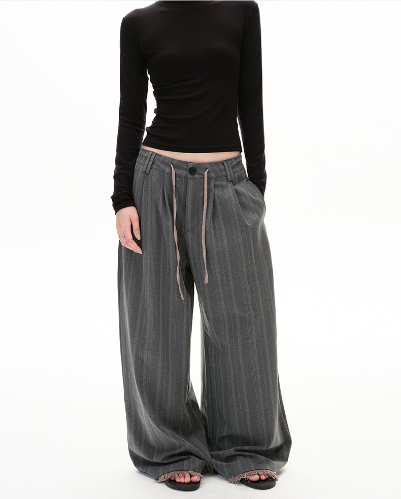 MADWITCH STRIPE DRAW PANTS #C925