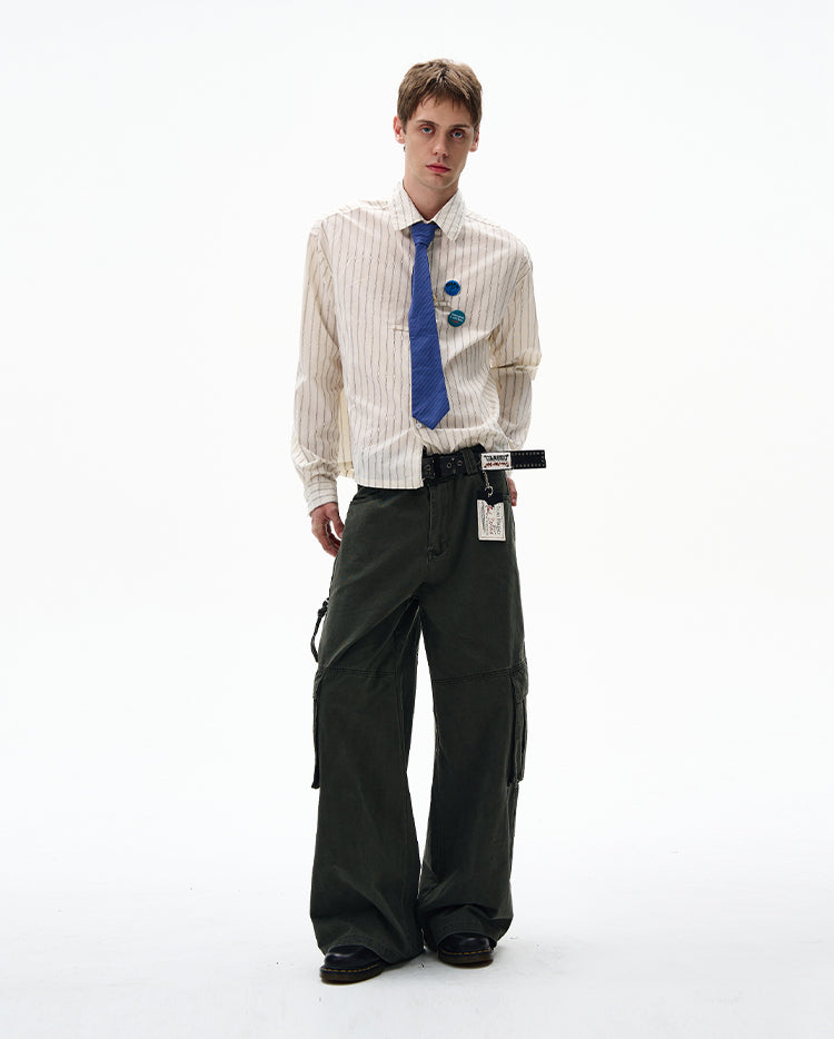 MADWITCH UNISEX COLLEGIATE LONG SHIRT #RC82