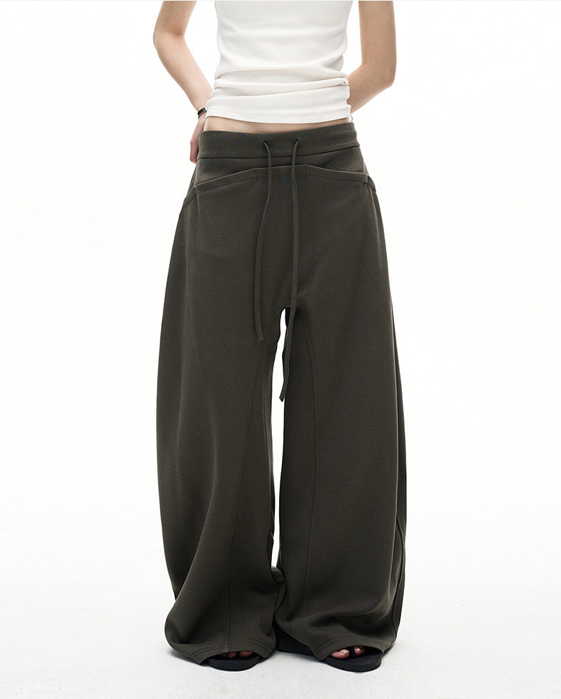 MADWITCH VINTAGE CURVED PATCH SWEATPANTS #C928