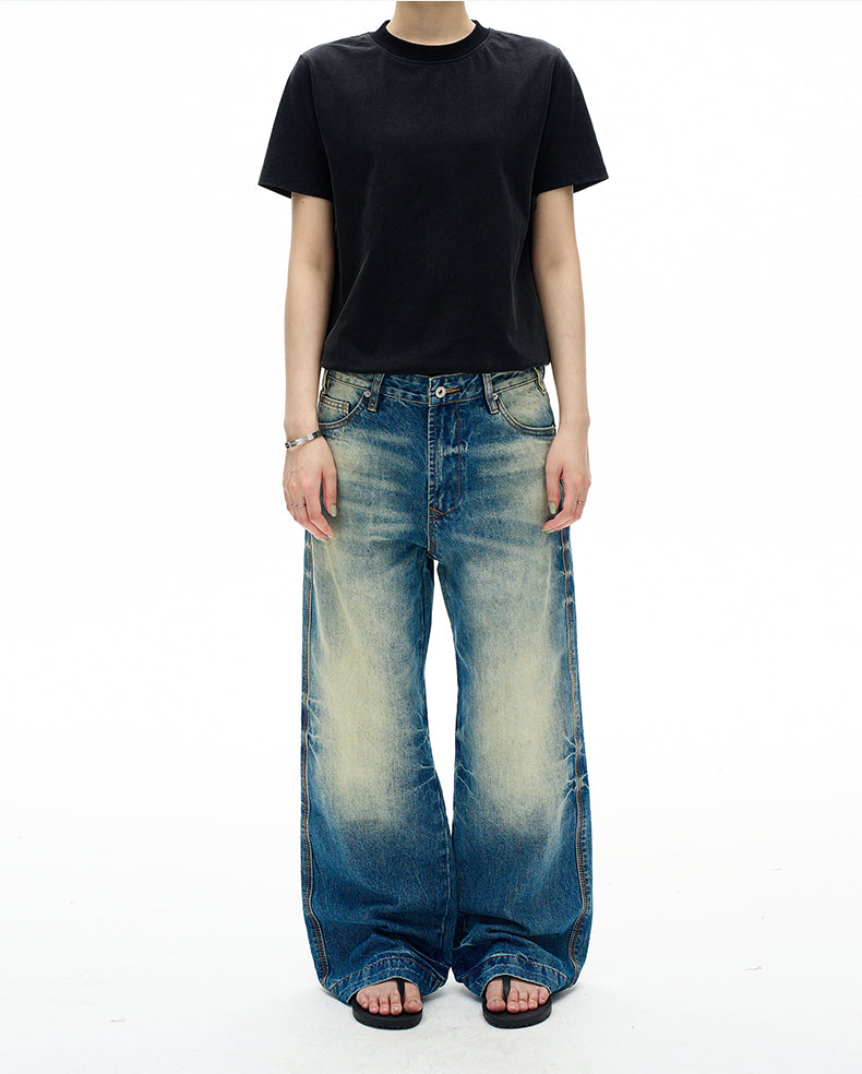 MADWITCH GRUNGE STRAIGHT DENIM #GPC5519