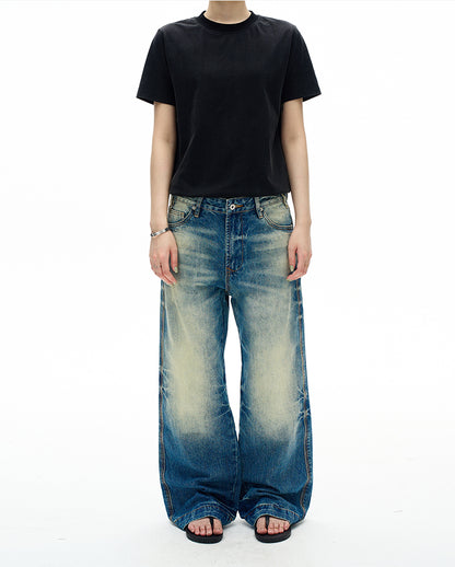 MADWITCH GRUNGE STRAIGHT DENIM #GPC5519