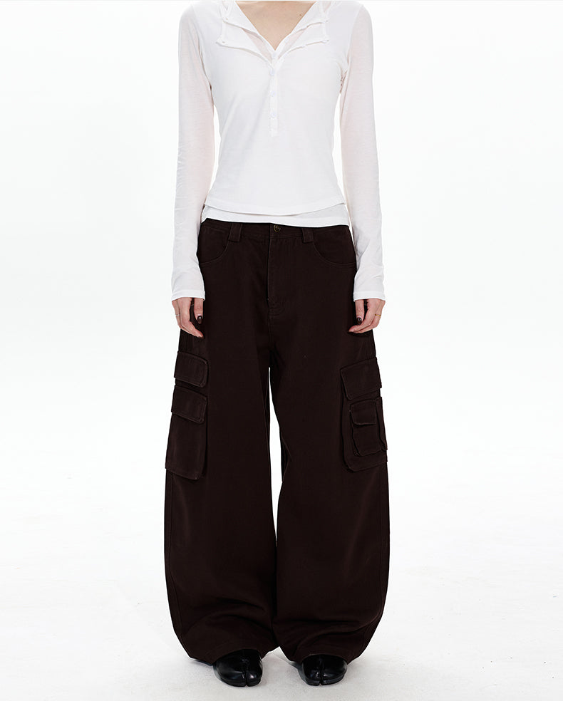 MADWITCH UTILITY DROP PANTS #A617