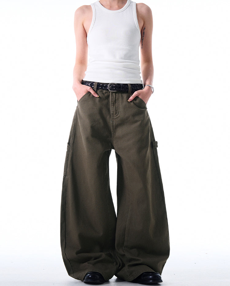 MADWITCH MAILLARD WIDE-LEG PANTS #DR6301