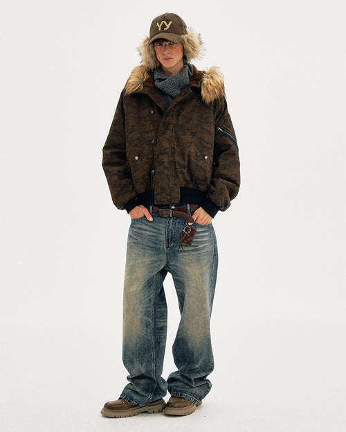 MADWITCH CAMO SHEAR PARKA #AW25123