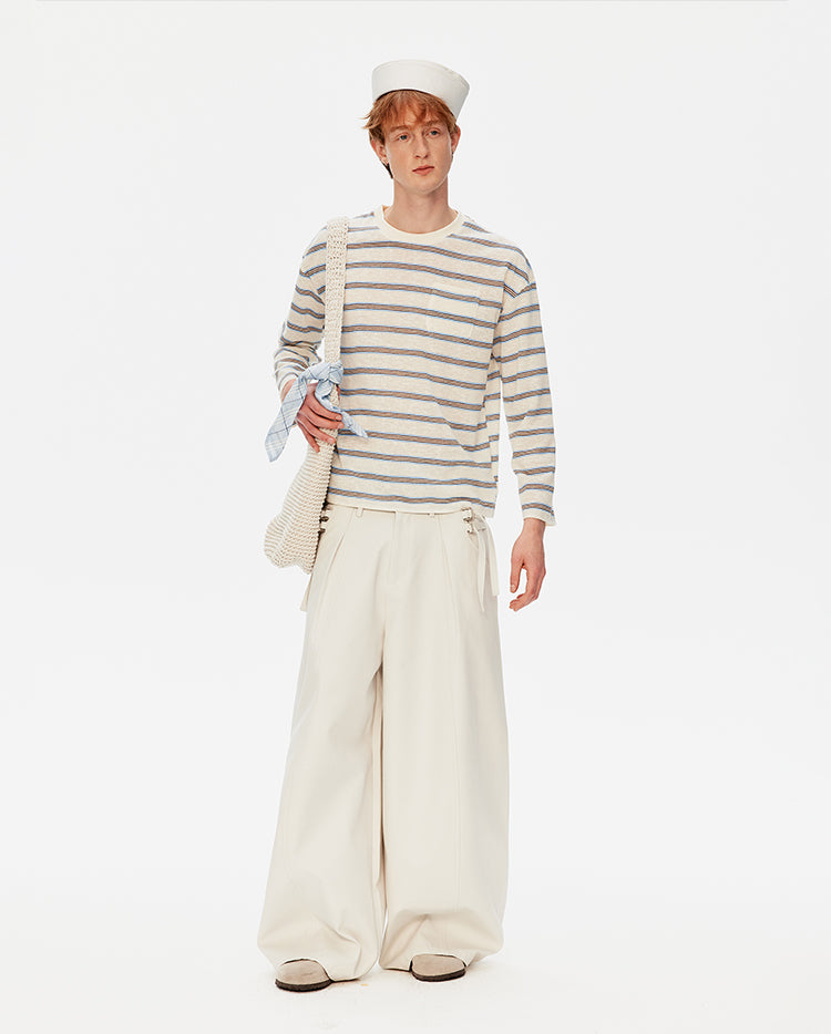 MADWITCH CREW NECK LONG TEE #AM2050