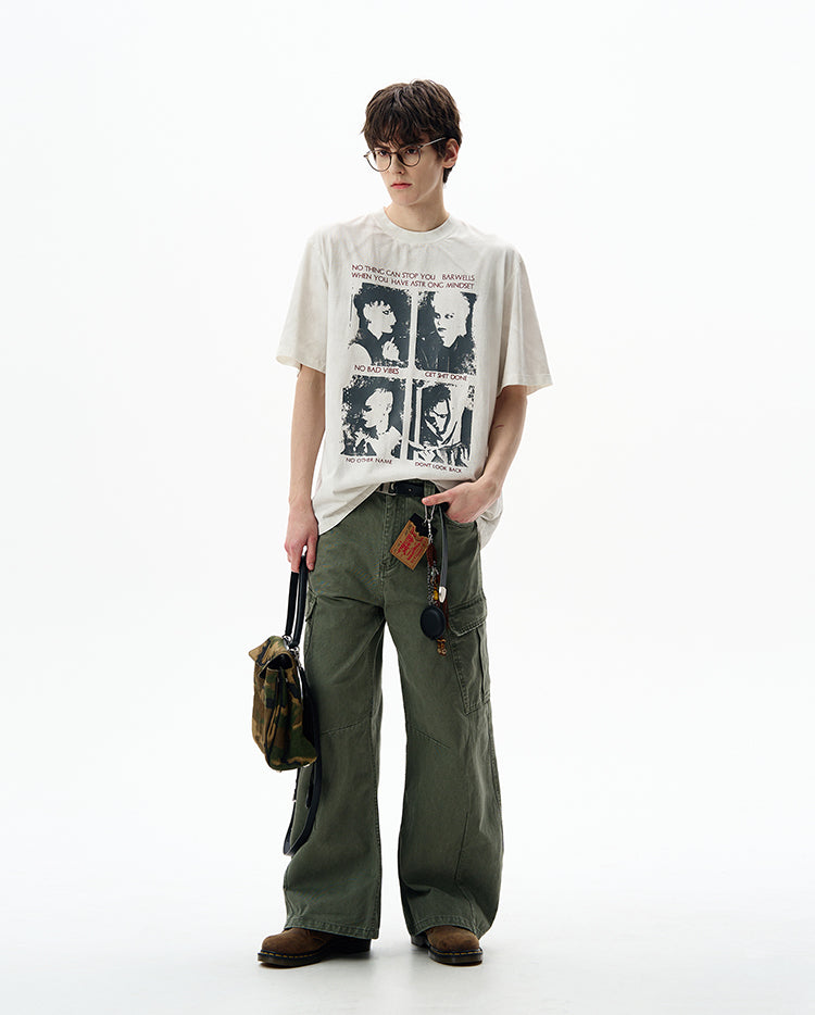 MADWITCH GRAPHIC CASUAL TEE #25703