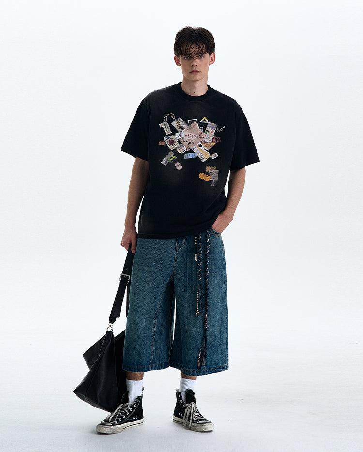 MADWITCH FUN GRAPHIC SHORT SLEEVE TEE #27335