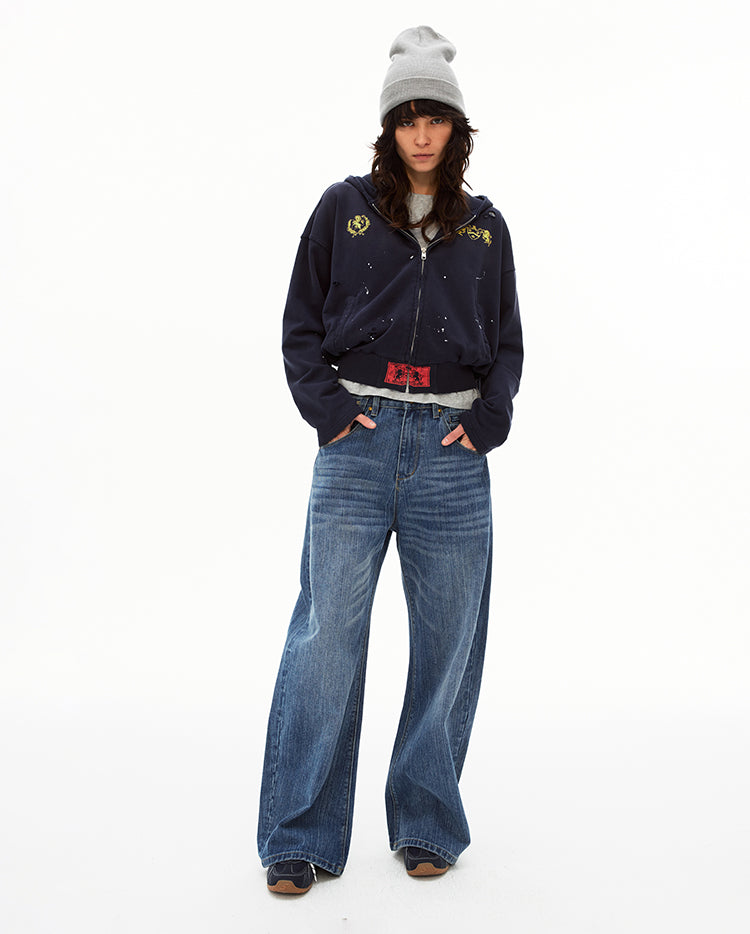 MADWITCH HIGH STREET HOODED SWEATSHIRT #26159