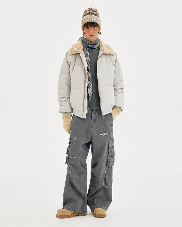 MADWITCH FLEECE PUFF PARKA #AB1127