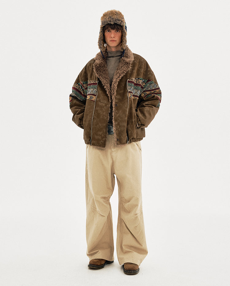 MADWITCH FOLK SUEDE PARKA #MY0210