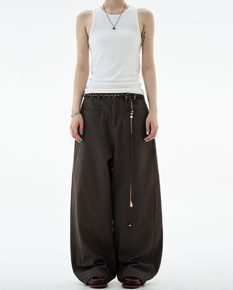 MADWITCH INSIDE-OUT UTILITY TROUSERS #CK6863