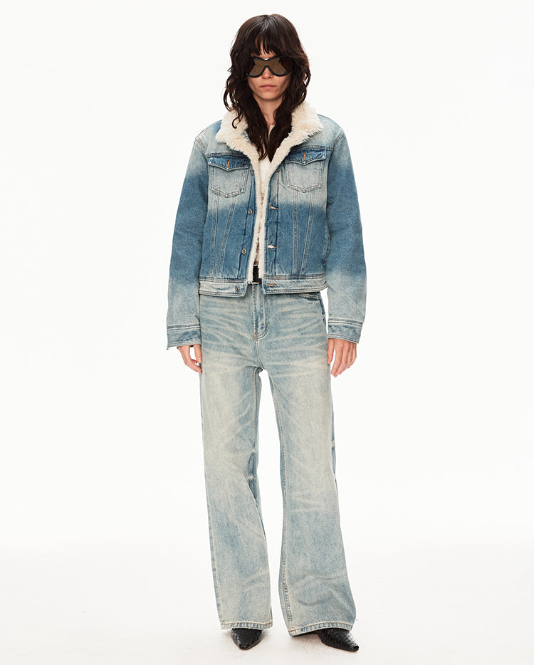 MADWITCH WASHED DENIM JACKET #DY3013