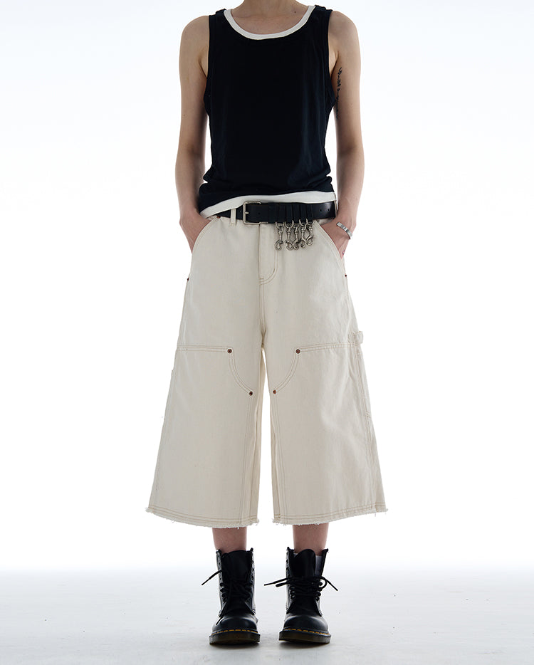 MADWITCH LUMBERJACK STYLE WORKWEAR DENIM JEANS #CK3500D
