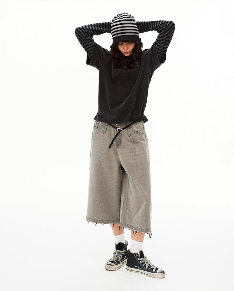 MADWITCH FAUX LAYER TEE #AW26049