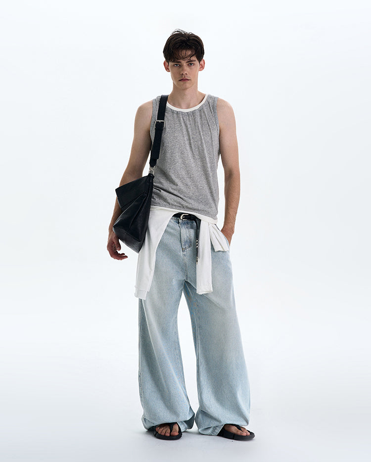 MADWITCH SUMMER SLEEVELESS TANK TOP #0327