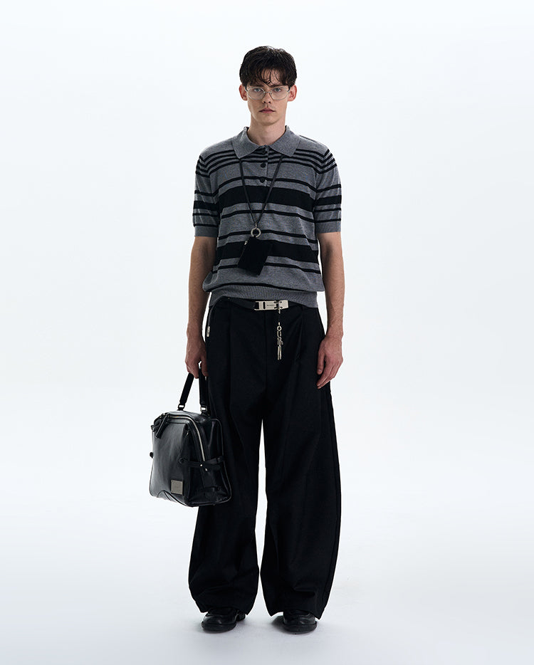 MADWITCH POLO KNIT SHORT SLEEVE TEE #27320