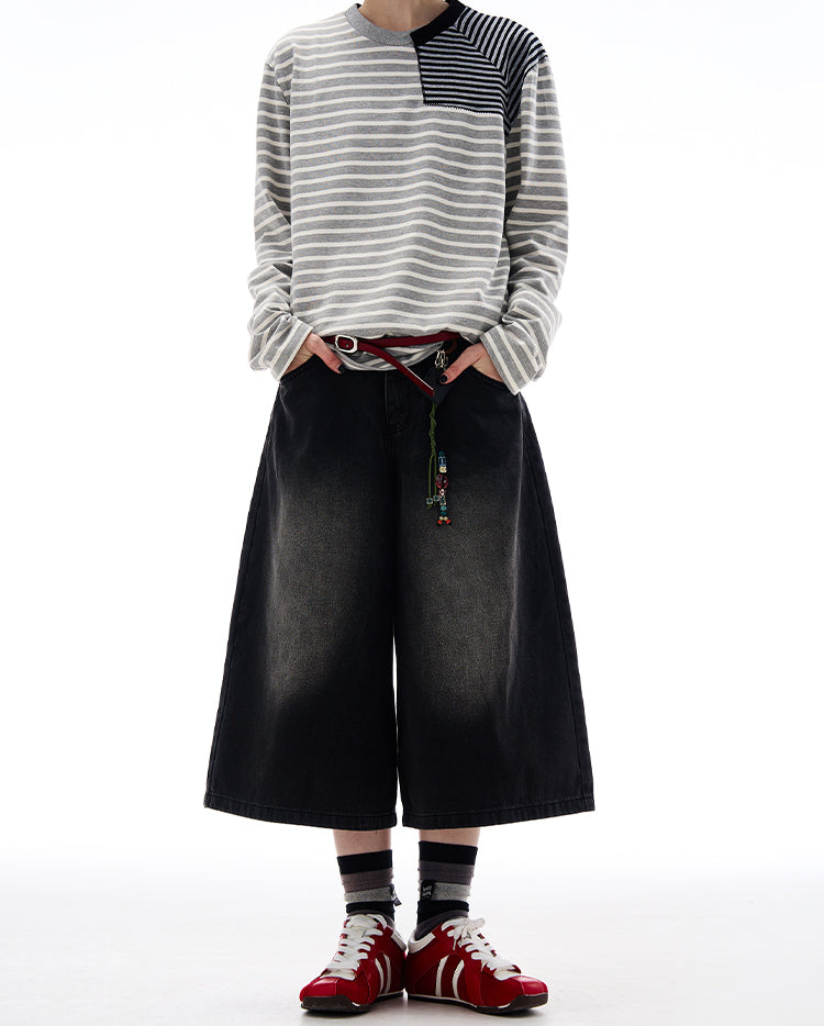 MADWITCH BOOTCUT GENDERLESS CROP JEANS #WHOA099