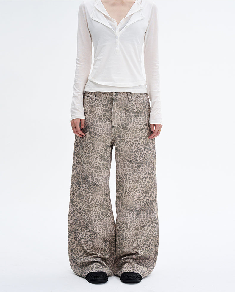 MADWITCH LEOPARD WASH DENIM #CK3577