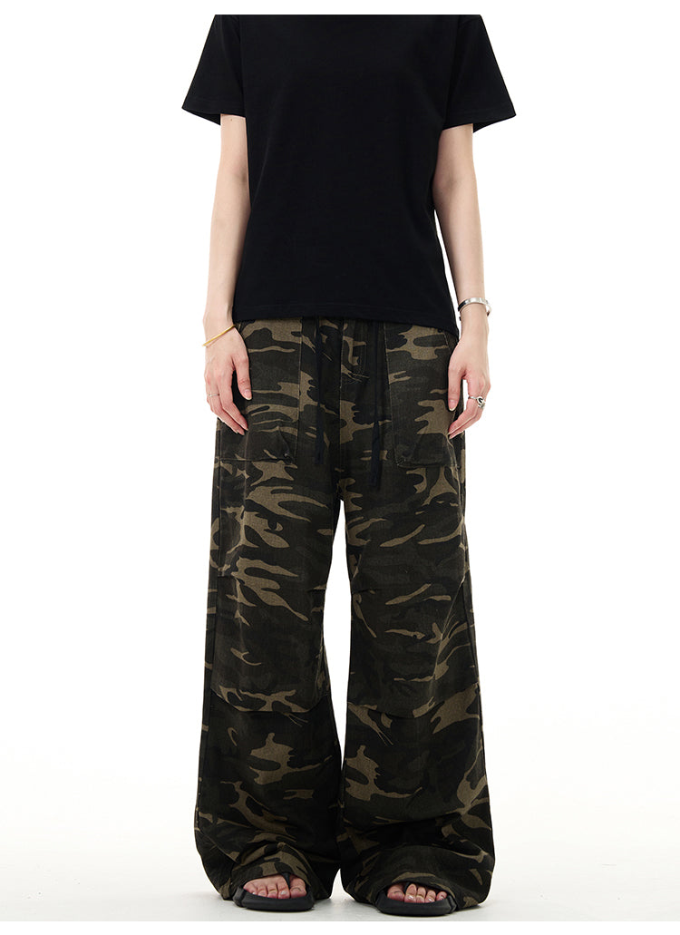 MADWITCH CAMO CARGO PANTS #C772