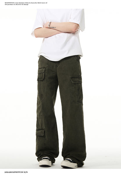 MADWITCH CARGO POCKETS PANTS #K3219