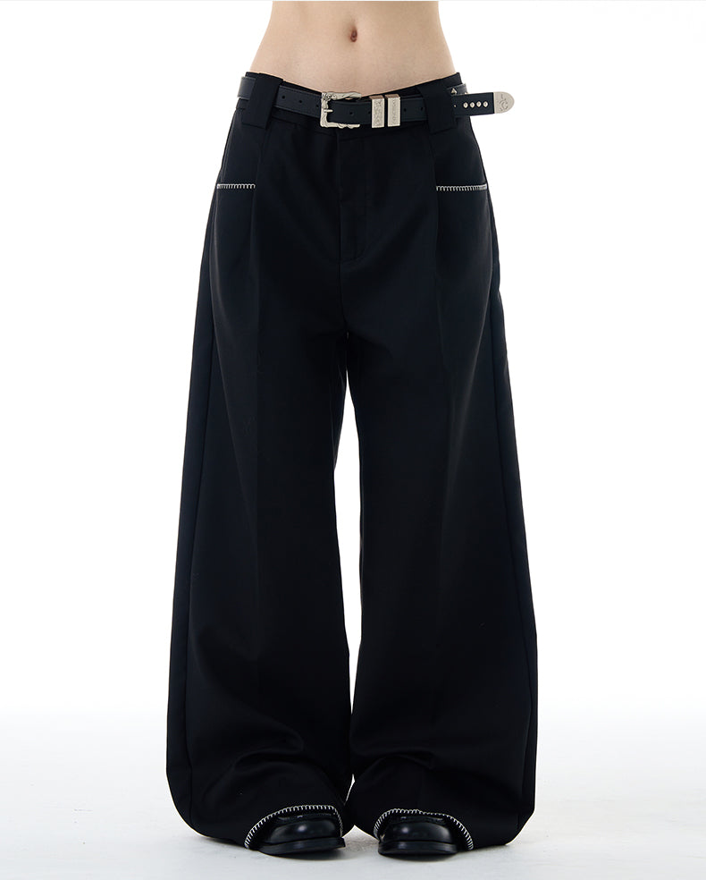 MADWITCH DRAPEY CASUAL TROUSERS #CK6662