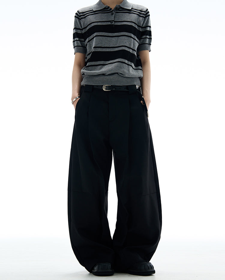 MADWITCH WIDE LEG BAGGY SUIT PANTS #CK6680