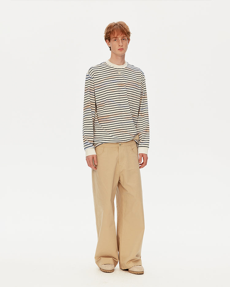 MADWITCH STRIPE LONG SLEEVE TEE #26009