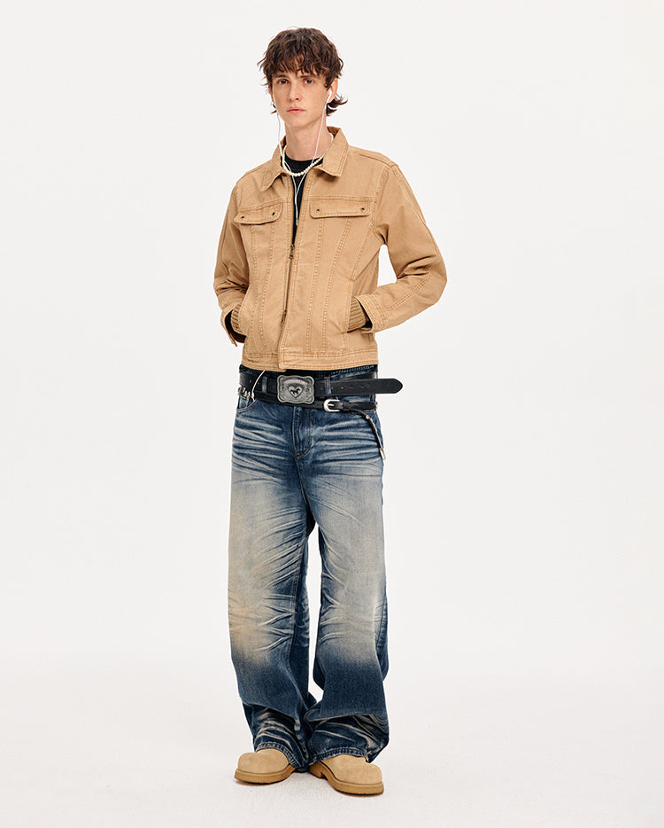 MADWITCH TAILORED WASHED WORK JACKET #CW1321