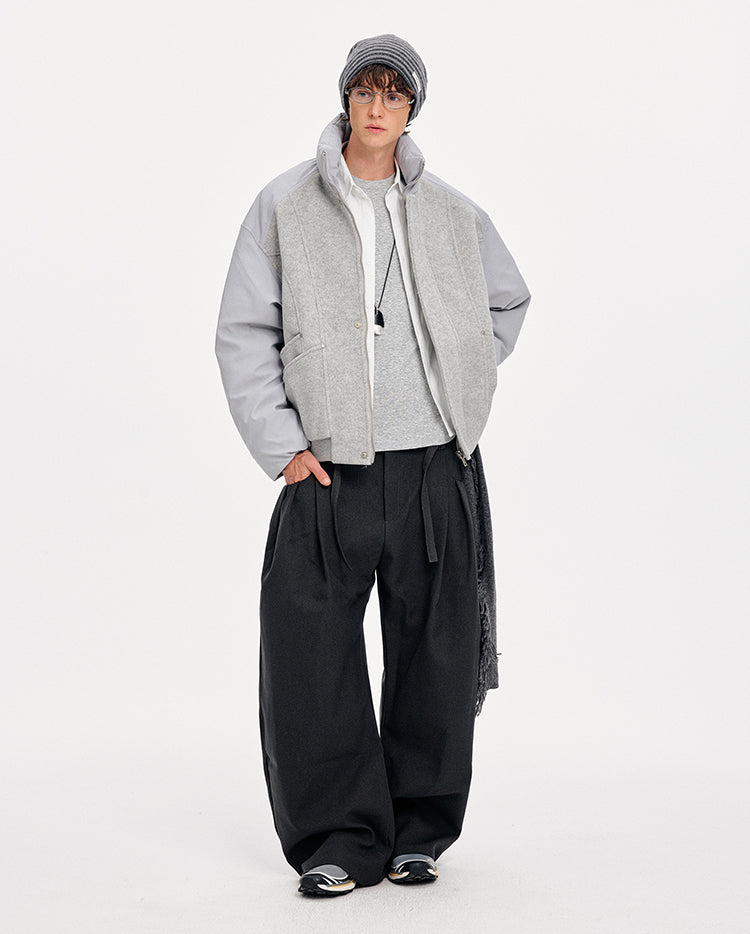MADWITCH TAILORED HARRINGTON DOWN JACKET #630235