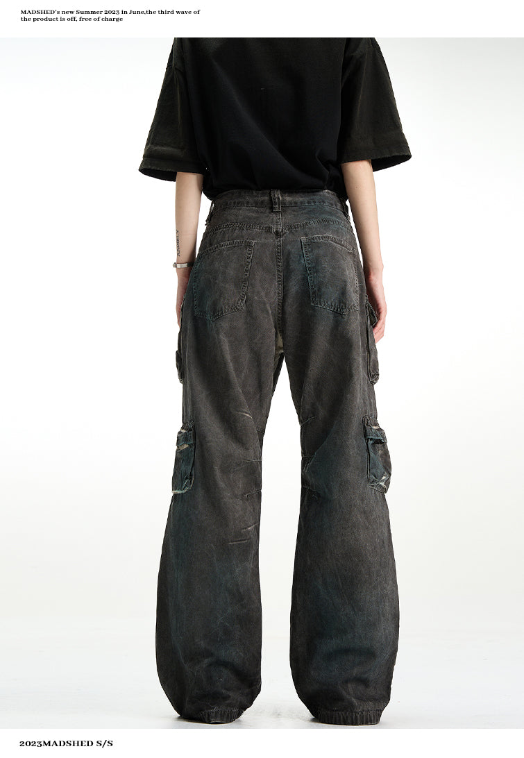 MADWITCH VINTAGE CARGO PANTS #K3185