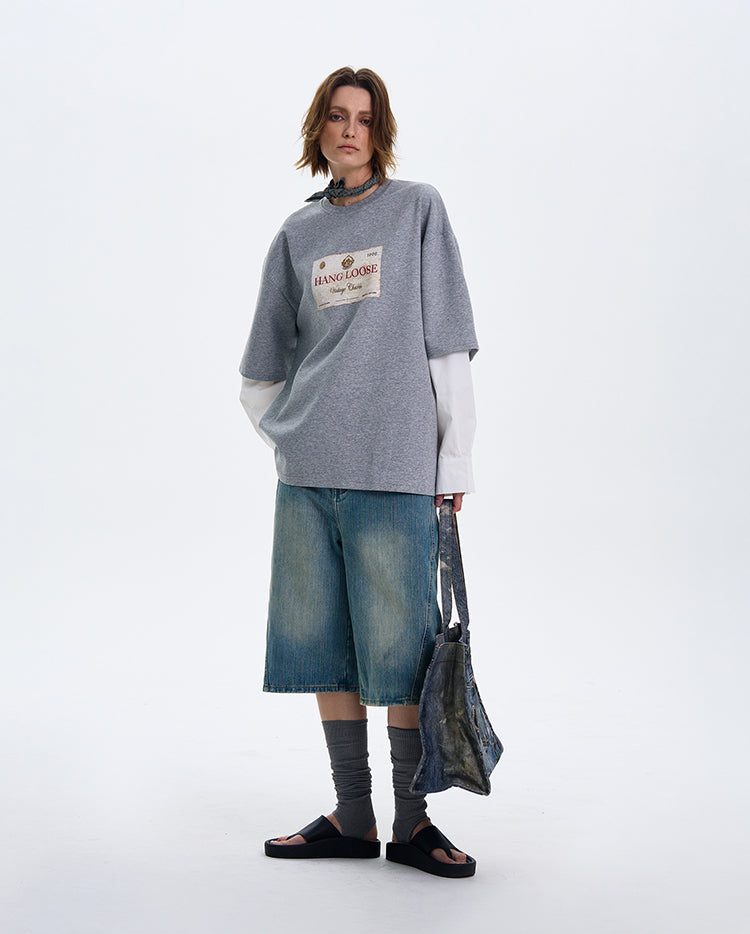 MADWITCH COUPLE’S CASUAL LONG-SLEEVE SHIRT #T555