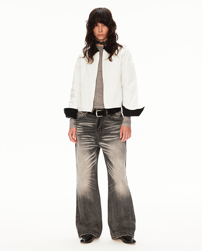 MADWIT FADED WASH JEANS #GD005