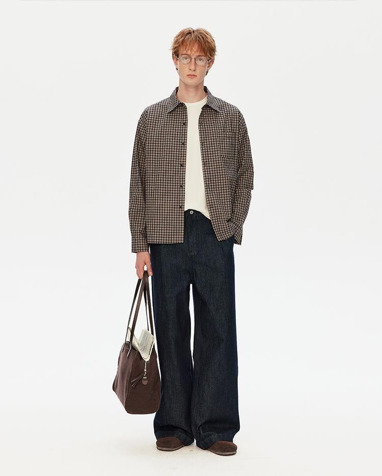 MADWITCH HERITAGE PLAID SHIRT #RC94