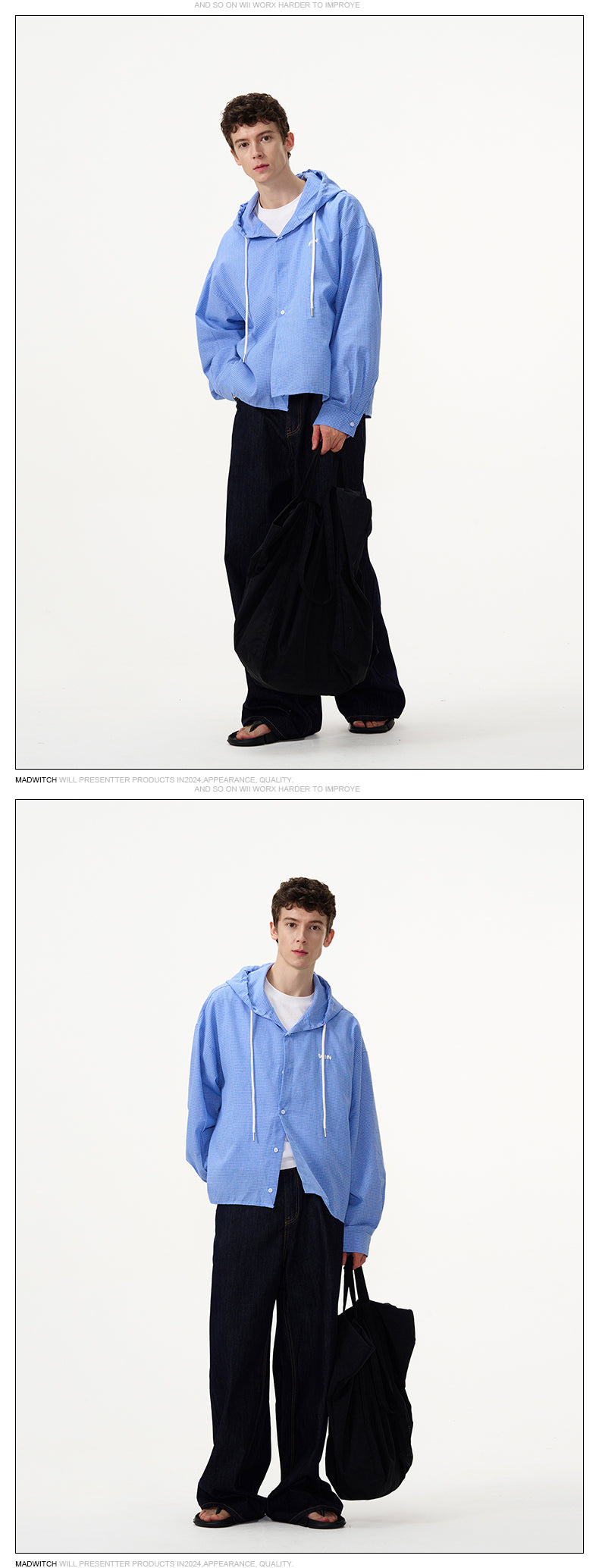 MADWITCH STYLISH HOODED COAT #BBX1431