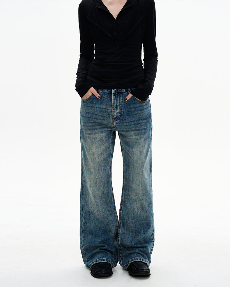 MADWITCH AGED STRAIGHT DENIM #N5531