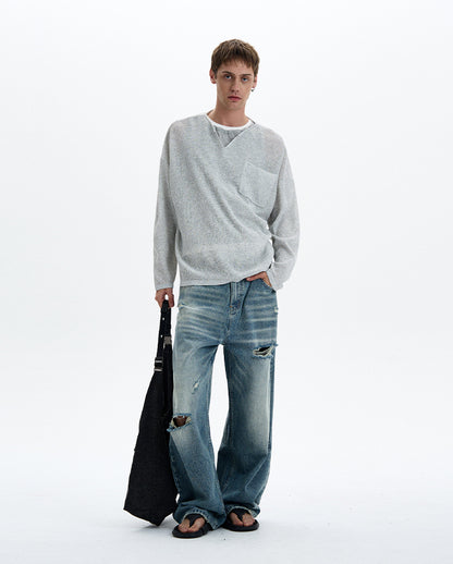 MADWITCH RELAXED VIBE KNIT SWEATER #68801