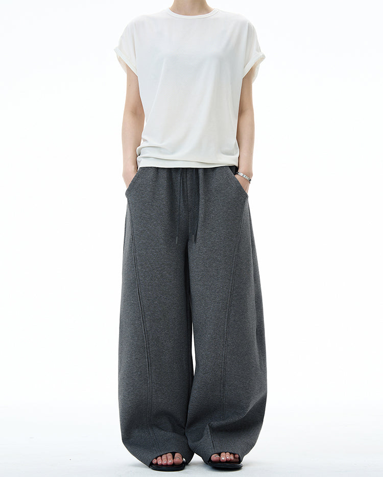 MADWITCH UNISEX DRAPEY STRUCTURED CASUAL PANTS #BNK171