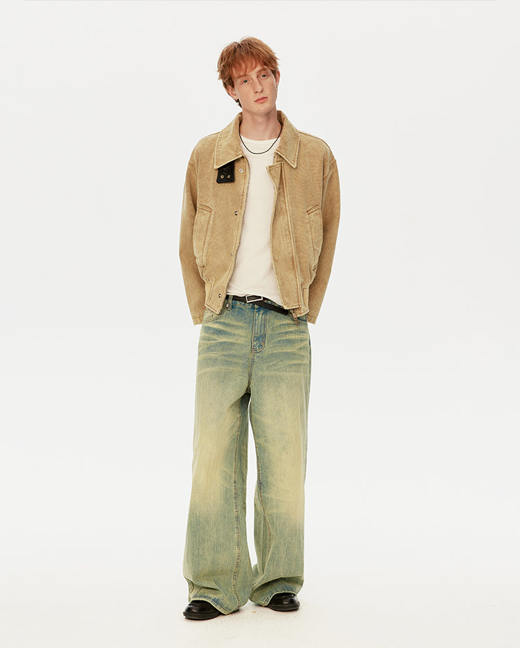 MADWITCH CROPPED WORK JACKET #GPCW1359