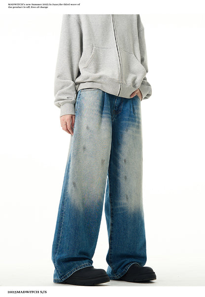 MADWITCH WASHED DENIM JEANS #K5236