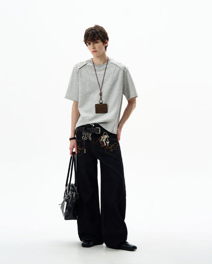 MADWITCH OVERSIZED COTTON TSHIRT #H29