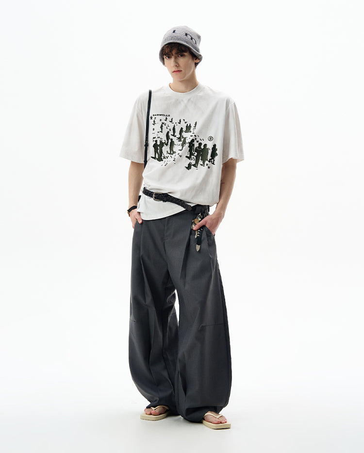 MADWITCH ARTISTIC PRINTED TEE #25707