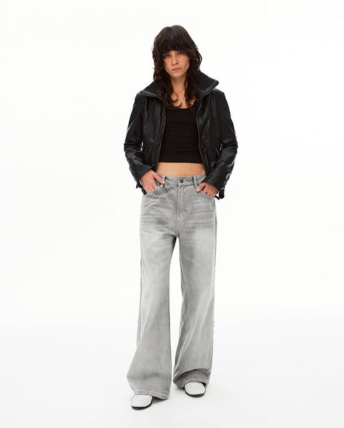 MADWIT VINTAGE GRADIENT JEANS HK5606 - MadWitch Store
