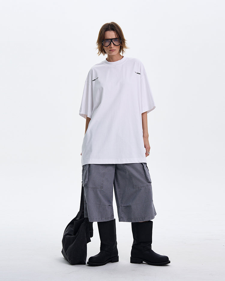 MADWITCH OVERSIZE LOOSE-FIT SHORT-SLEEVE T-SHIRT #MD4167