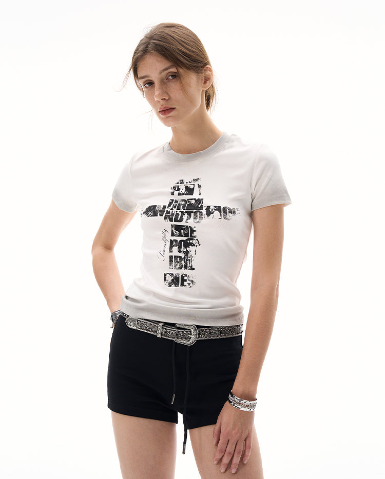 MADWITCH DRAWSTRING WAIST SHORTS #K003