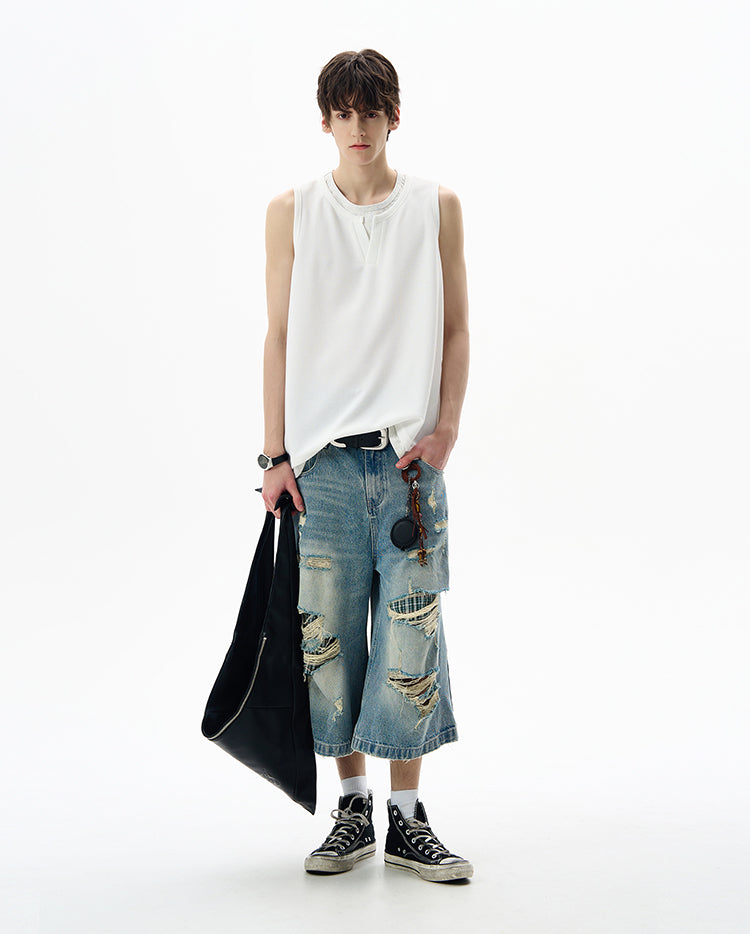 MADWITCH SLEEVELESS TANK VEST #6224