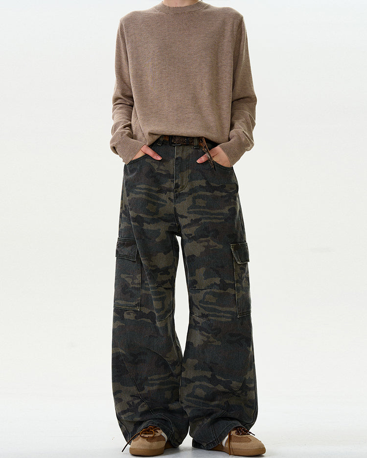 MADWITCH CAMO UTILITY PANTS #RK90